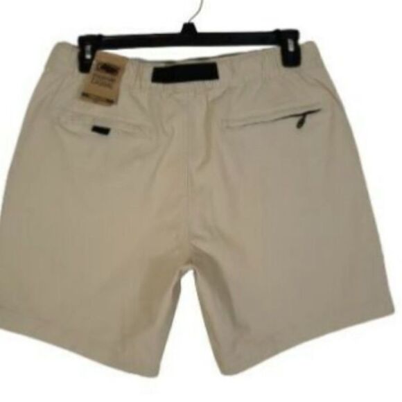 NWT Foundry Men’s Light Khaki Adjustable Waist Shorts - Size XXL - Picture 2 of 9